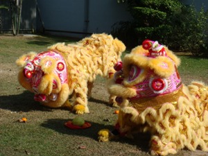 Lion Dance Performance Photo 1 at United States Embassay